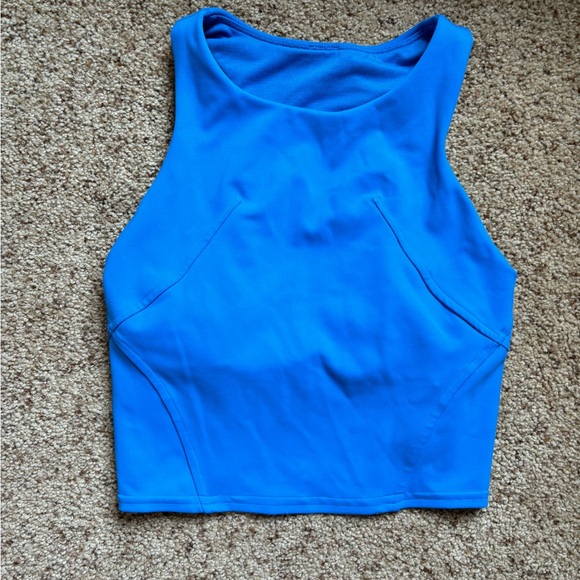 lululemon athletica Tops - Lululemon. Wundertrain tank. Size 0. Poolside.